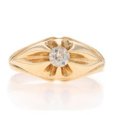 Or Jaune Diamant Vintage