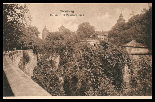 Carte postale nuremberg - carte,