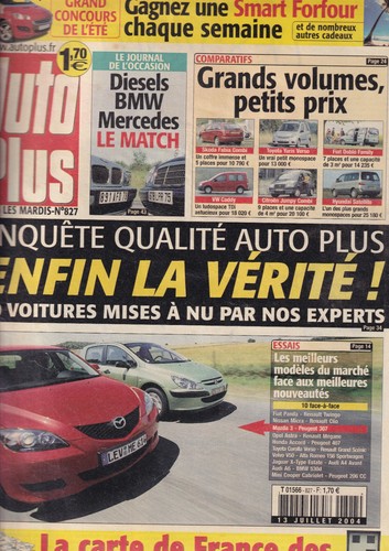 Auto plus 827 diesels bmw - n°827, &