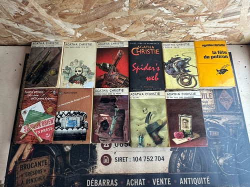 Agatha christie lot 11 - -,