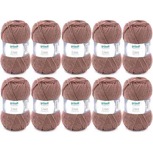 Pelotes laine nougat - 10,
