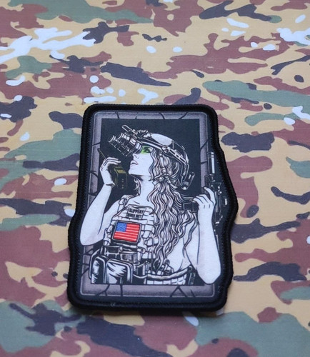 Patch tactical girl - patch, sexy