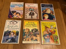 Lot de 6 livres pour juniors 7/10 ans en bon état
