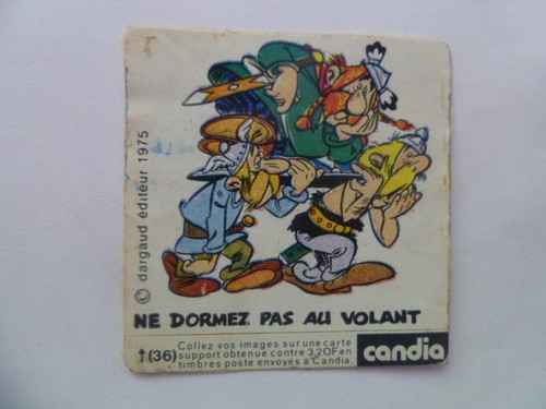 Asterix autocollant - /,