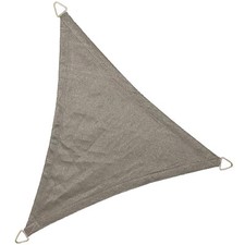 Toile d'ombrage triangle 500x500x500cm Nc Outdoor Anthracite