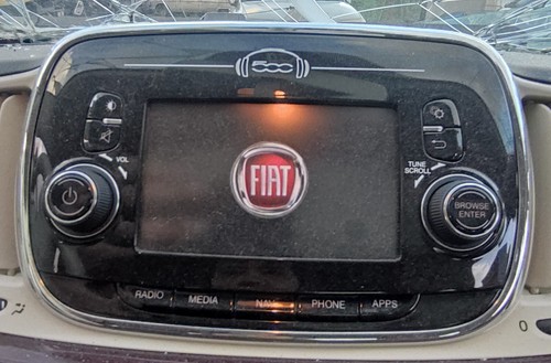 Fiat 500 autoradio gps - fiat, ii