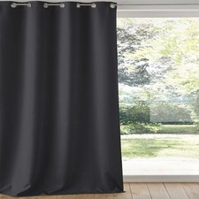 Rideau doublure thermique 135x260 cm Polyester Ombre