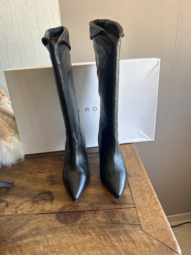 Bottes cuissardes noires - , à