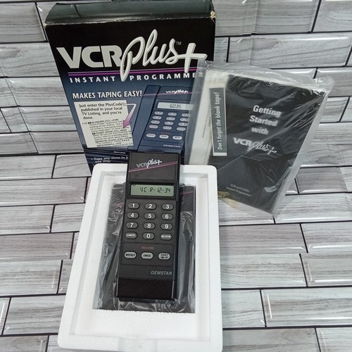 Vintage vcr plus instant - vintage,