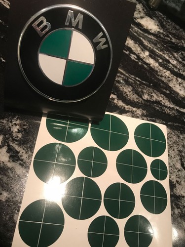 Green white emblem - white,