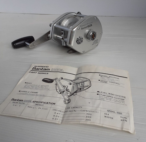 Moulinet shimano bantam 1000l - moulinet,