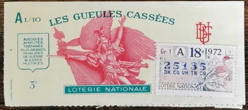 Billet loterie nationale - billet,