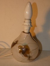 PIED DE LAMPE EN PATE DE VERRE