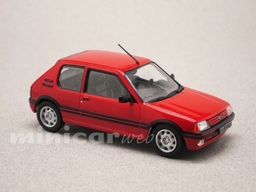 Peugeot 205 gti - gti, rouge
