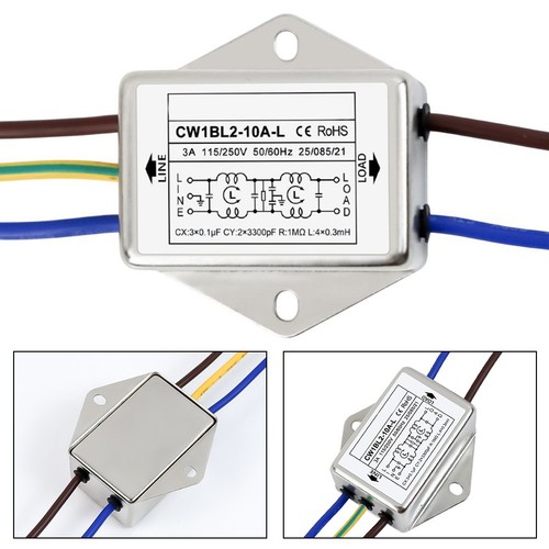 Ligne filtre alimentation - ligne, d'alimentation