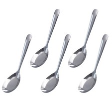  5 Pcs Cuillères En Acier