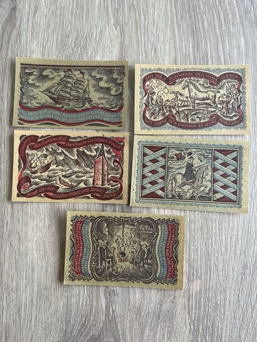Lot billets allemand - 15,