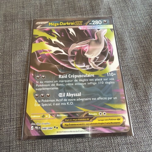 Carte pokémon méga - carte, méga-darkrai