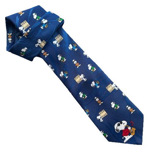 Cravate musician snoopy - musician, tie/