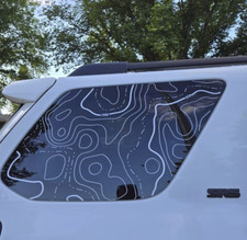 Autocollant de fenêtre carte