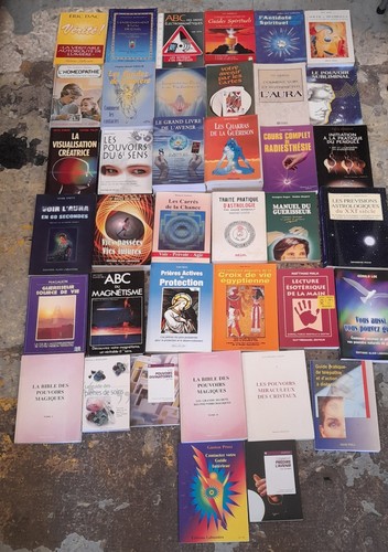 Lot livre voyance - 38,