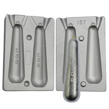 Moule à plomb traine 250-300gr- Livraison gratuite- PAWIS PECHE