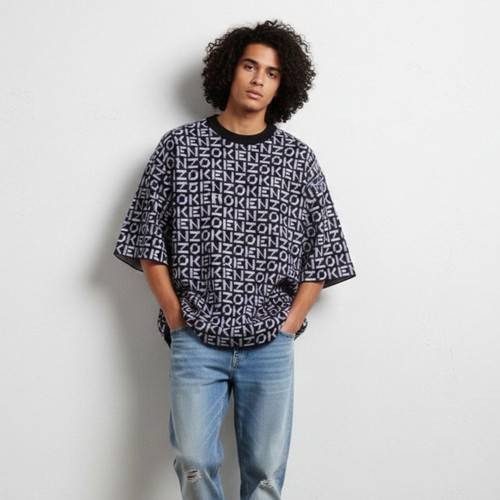 Kenzo monogram logo sweater - monogram,