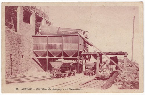 Cpa guéret carrières - 23,
