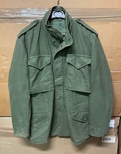 GENUINE US ARMY VIETNAM M65 FIELD JACKET OG 1970s VG COND !!!! SMALL REGULAR