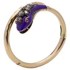 Bracelet serpent de style