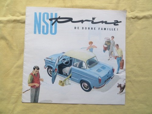 Nsu prinz catalogue - nsu,