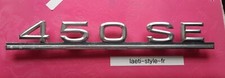 M081111 Mercedes 450 SE 26cm logo emblème insigne sigle vintage automobile 