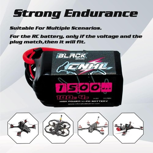 Cnhl 1500mah lipo batterie - 1500mah, 4s