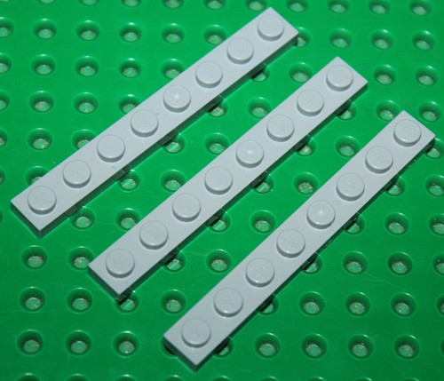 Lego mdstone plate 1x8 - x, ref