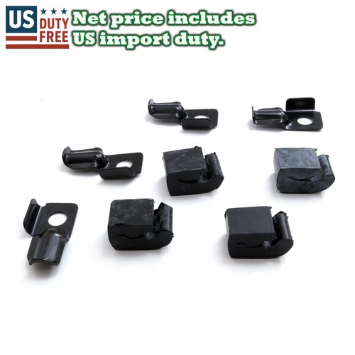 Pair hood rubber - pair,