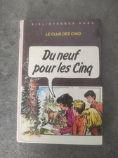 Le club des Cinq Du neuf pour les Cinq - Bibliothèque Rose cartonnée 1984 [BE]