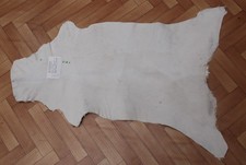 Authentique Marron Chèvre Tapis de peau - De luxe à Poils Cuir pour