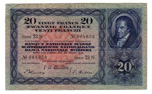 Suisse switzerland billet - suisse,