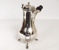 Chocolatière argent massif