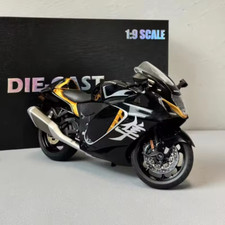 🌈 Suzuki Hayabusa GSX-1300R Moto 1:9 Modèle en Alliage Die-Cast  Boîte Cadeau