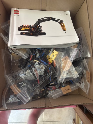 Lego technic pelleteuse - technic, volvo