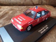 voiture miniature 1/43 Citroën BX 16 TRS 1986 véhicule médecin pompiers du Rhône
