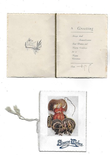 Anciennes cartes voeux - de,