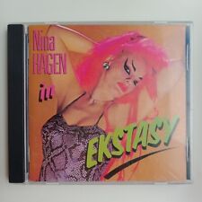 CD Nina HAGEN In Ekstasy - In english!  11 tracks RARE