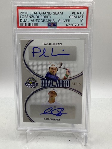 2018 leaf grand slam dual - slam, auto