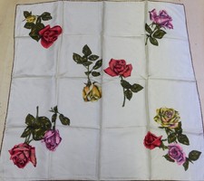 Foulard 100% PURE SOIE VINTAGE
