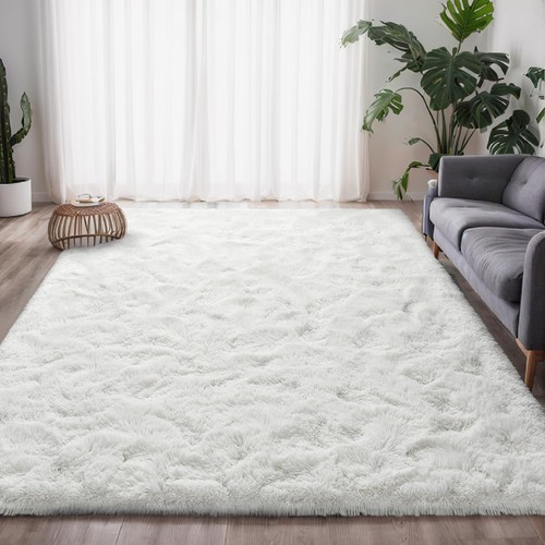 Tapis moelleux salon chambre - tapis,