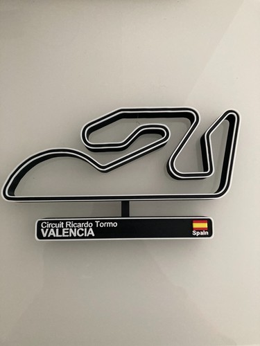 Circuit valence maquette - circuit, valence,
