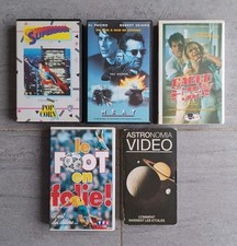 Lot 5 Cassettes VHS -