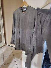 Pyjama Homme Col en V Taille M 44 100% Coton